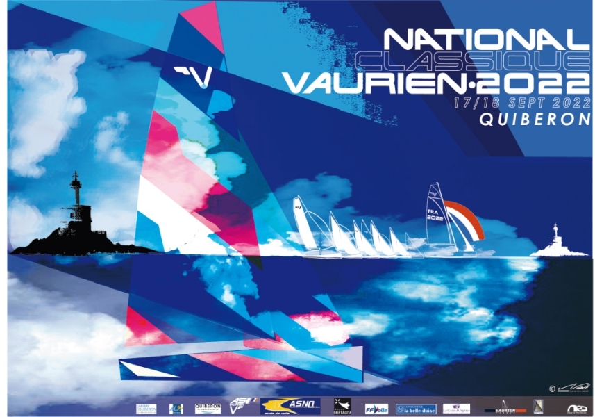 2022_affiche-national-vaurien_Quiberon